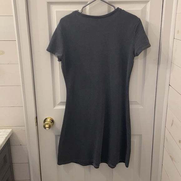 Dark grey American Apparel sweater dress size small - Picture 3 of 4